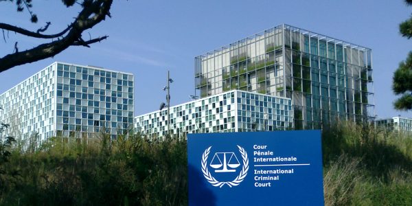Headquarters of the International Criminal Court in The Hague, Netherlands
